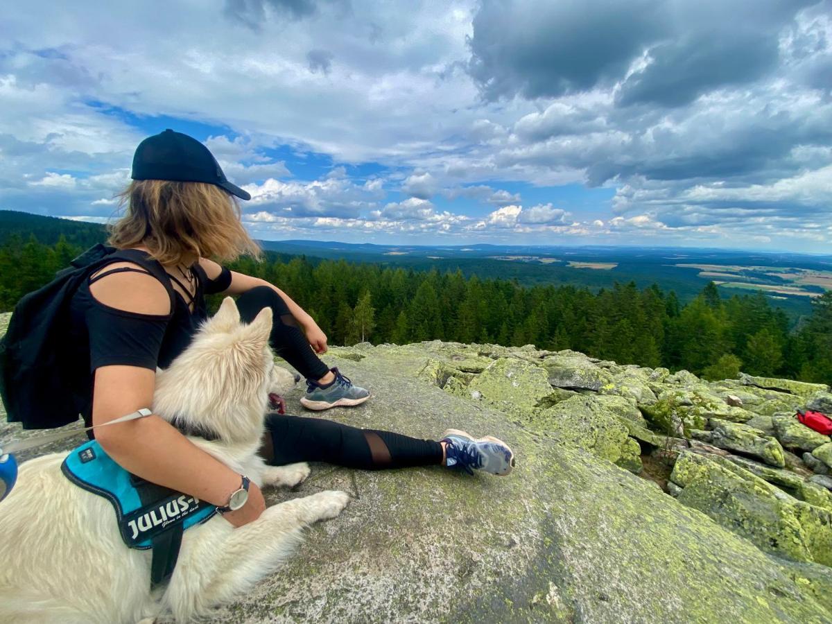 Ferienwohnung Oxana Im Naturpark Fichtelgebirge Schonwald  Ngoại thất bức ảnh